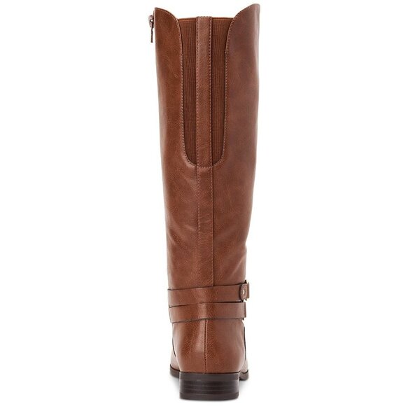 Women's Riding Boots, Style & Co  Kindell Tall Boots, Bourbon - Picture 3 of 5